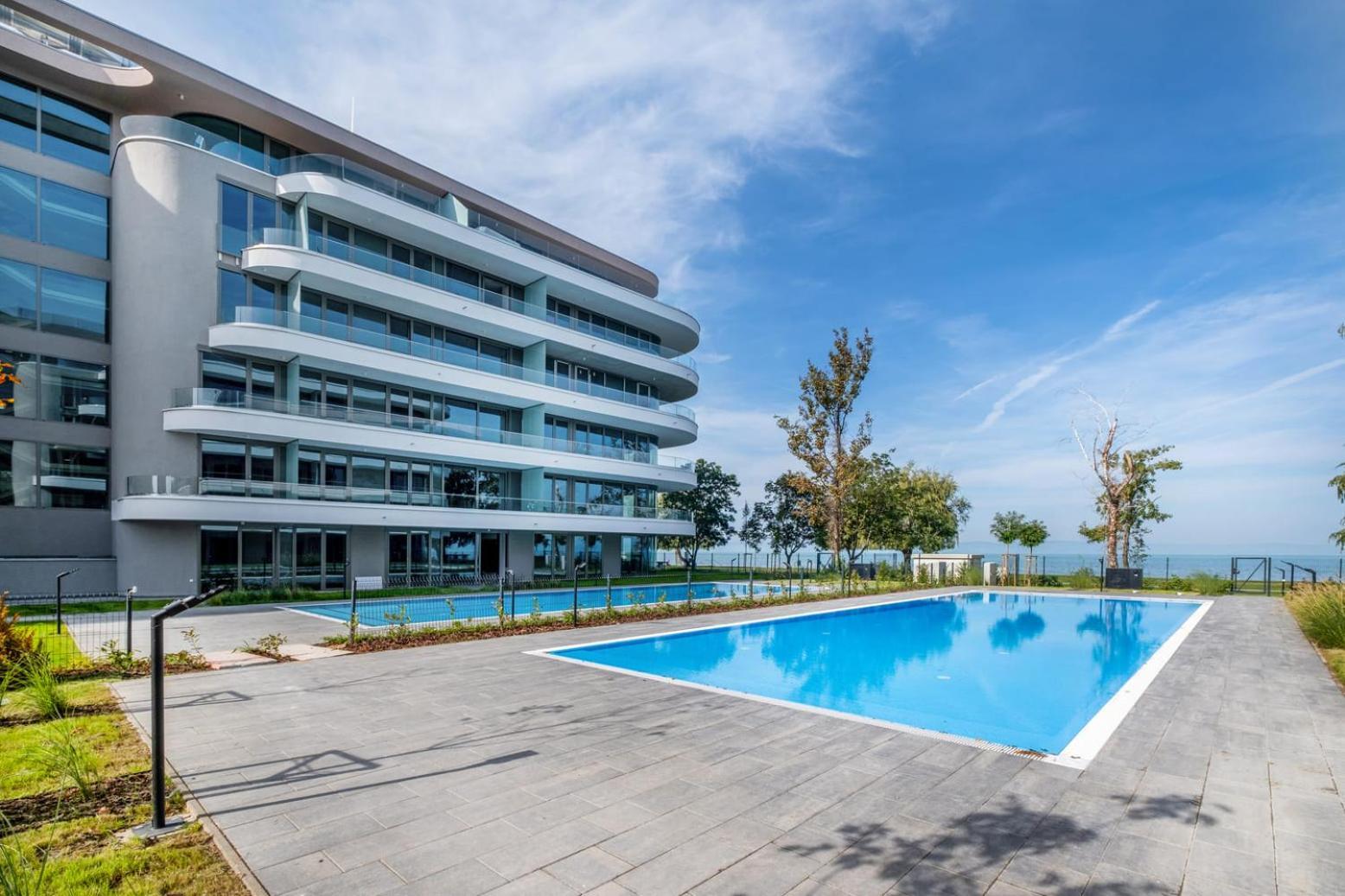Myflat Wave 36 Suite Siófok Exterior foto